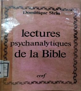 LECTURES PSYCHANALYTIQUES DE LA BIBLE